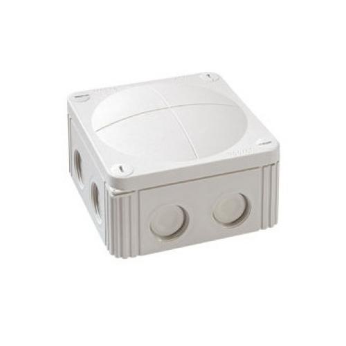 Wiska IP66 Junc.Box Grey 95mmx95mmx60mm c/w Wago