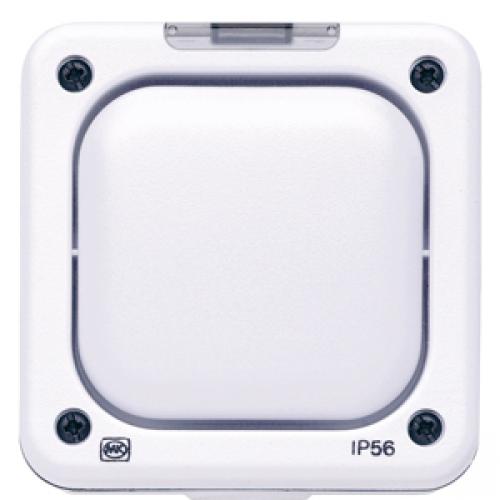 MK K56401 WHI m/seal plus 1G 2way switch