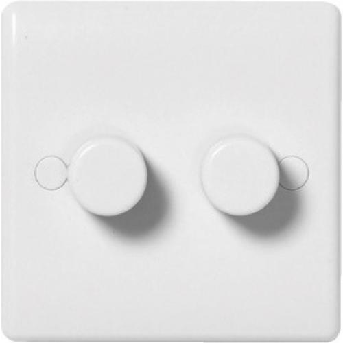 BG 882 2gang 2way 400W push dimmer switch
