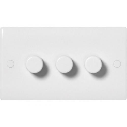 BG 883 3gang 2way 400W push dimmer switch