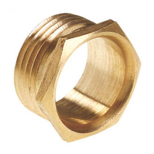 1 1/2" male brass bush