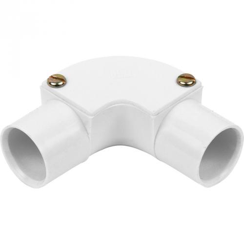 EGA EIE2W white 20mm inspection elbow