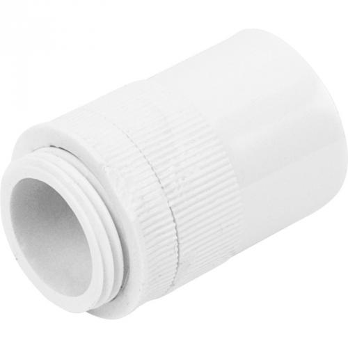 EGA EMA2W white 20mm male adaptor