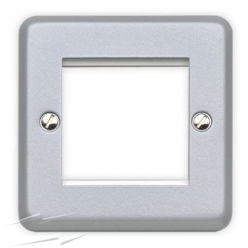 MK K182 ALM 1G 2 module euro frontplate