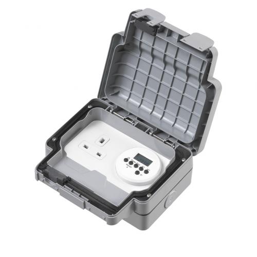 MK K56485GRY m/seal plus timer socket