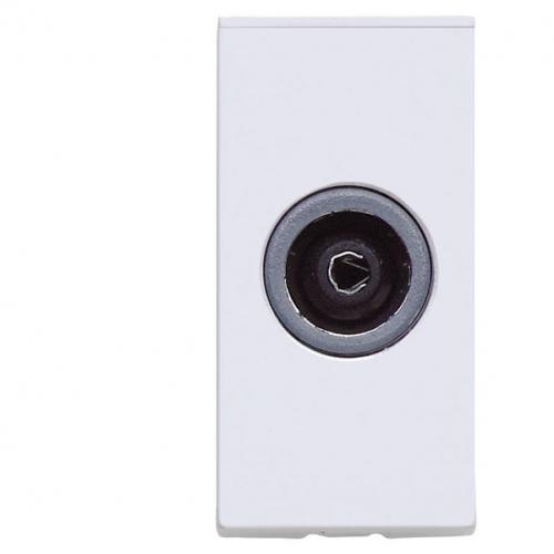 MK K5851 WHI TV mod(fem) for K182 plate(1 module)