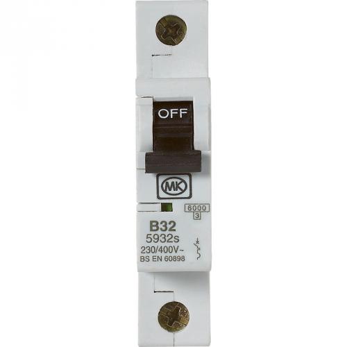 MK 5932S 32A mcb type B