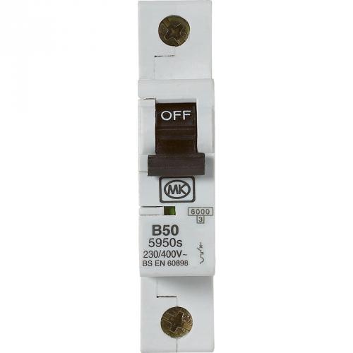 MK 5950S 50A mcb type B