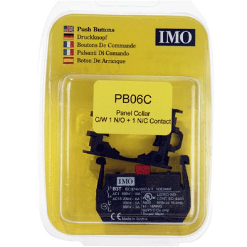 IMO Panel Collar c/w 1 N/O + 1 N/C Contact