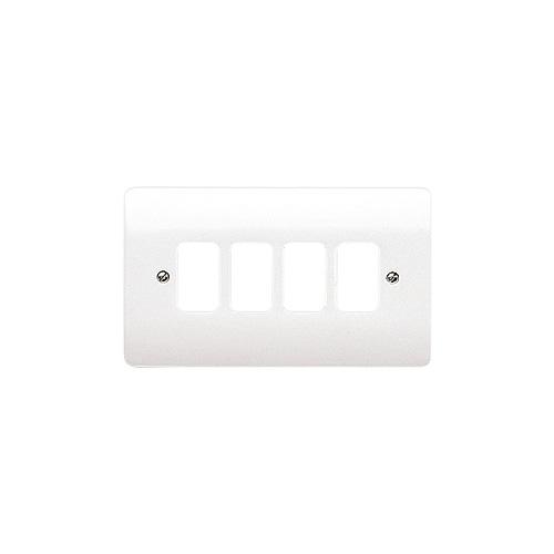 MK K3634WHI 4G grid plate