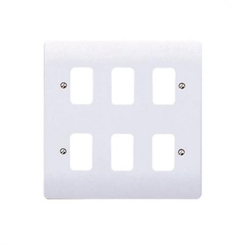 MK K3636WHI 6G grid plate