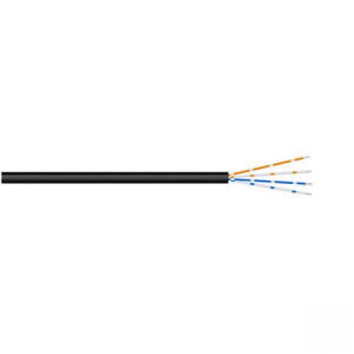 x100mtrs 2pr teleph.cable Black