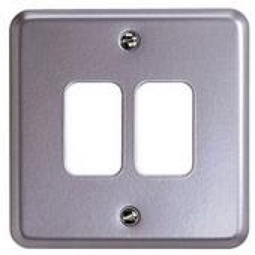 MK K3492ALM 2G metal grid plate