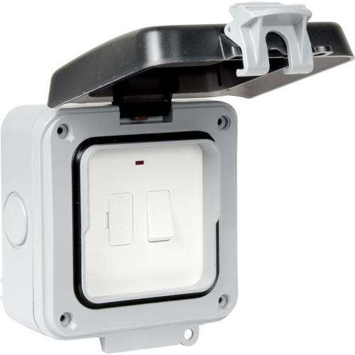BG Storm 13a IP66 Fused Connection Unit & Neon