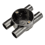 EGA 2ECR19B black 20mm H box