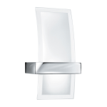 Searchlight 5115 1x80W WALL LIGHT FROSTED GLASS