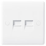 BG 8BTS/2 2 gang slave phone socket