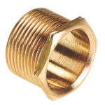 1 1/2" male brass bush long