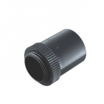 Gilflex GFA25B black 25mm female adaptor
