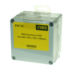 IMO 125x125x100mm IP68 Enclosure c/w Din-Rail