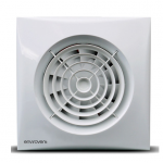 EnviroVent SIL100HT 4" c/w humidstat- Silent Fan