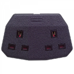 FCT133 BLK 2g trailing socket