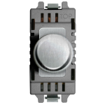 BG GRID DIMMER MODULE Brushed Steel 400W