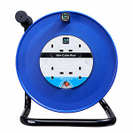 50mtr 4socket heavy duty cable reel