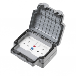 MKK56231GRY 2G masterseal RCD socket 30ma (active)