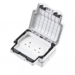 MK K56481WHI 2G m/seal plus unswitched socket