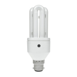 15W COMPACT FLOURESCENT =75W BC C/W PHOTOCELL