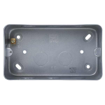 BG MC502 surface box for 3 or 4 gang grid