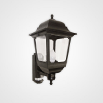 ASD 100W BC coach lantern black 4 sided