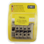 IMO Din-Rail Terminals 5 x 6/10mm & Markers