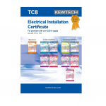 KEWTECH TC8 Electrical instal. certificate >100A