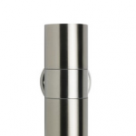 Stainless Steel Twin GU10 wall light