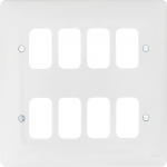 Hager Sollysta WMGP8 8G grid plate