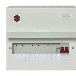 Wylex 19 way fuse board metal