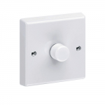 1 Gang 650w Dimmer White