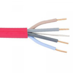 x100mtrs 1.5 FP200 GOLD 4 core & earth RED