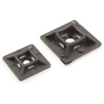 PK100 self adhesive cable tie base black for 4.8mm