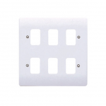 MK K3636WHI 6G grid plate
