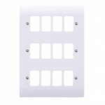 MK K3639WHI 12G grid plate