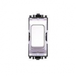 MK K4885WHI 10A 2W grid push switch