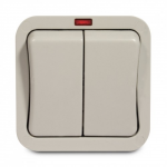 BG Storm 2g 2w IP66 Weatherproof Switch